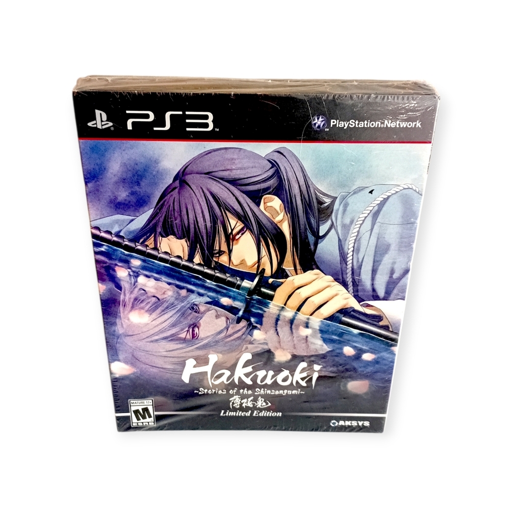 Sony PS3 Hakuoki: Stories of The Shinsengumi Limited Edition - New Sealed!